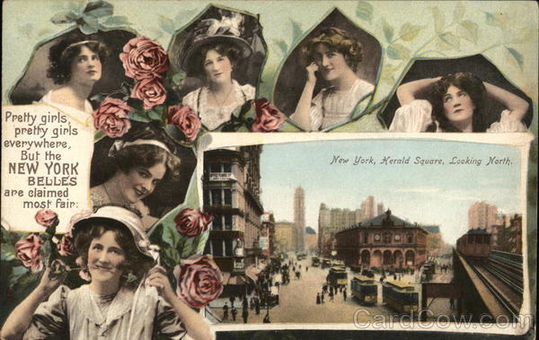 Herald Square Looking North New York