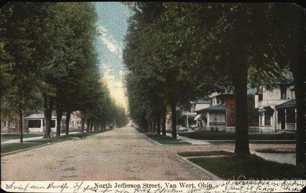 North Jefferson Street Van Wert Ohio