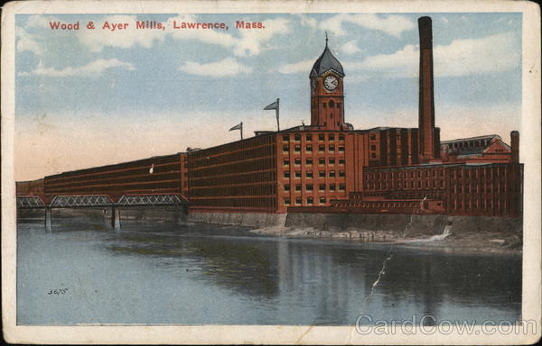 Wood & Ayer Mills Lawrence Massachusetts