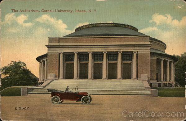 The Auditorium at Cornell University Ithaca New York