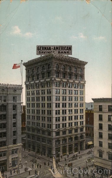 German-American Savings Bank Los Angeles California