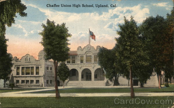 Chaffee Union High School Upland California