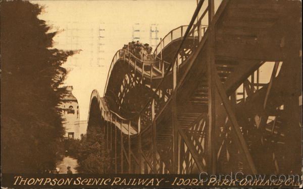 Thompson Scenic Railway, Idora Park Oakland California