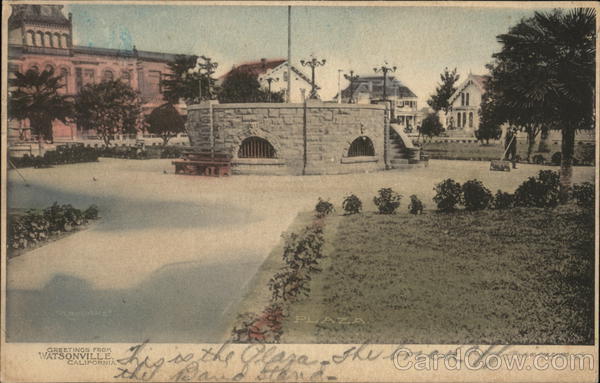 View of Plaza Watsonville California