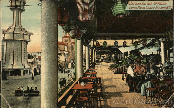 Japanese Tea Garden, Luna Park - Coney Island New York