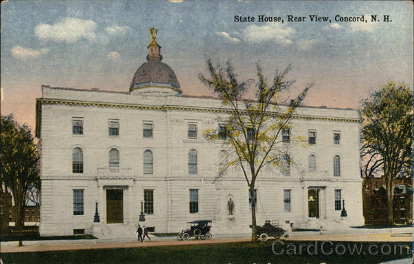 Rear View of State House Concord New Hampshire