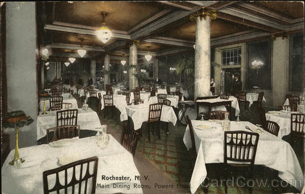 Powers Hotel - Main Dining Room Rochester New York