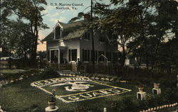 U.S. Marine Guard Norfolk, VA Postcard Postcard Postcard