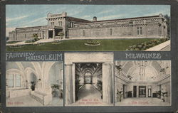 Fairview Mausoleum Milwaukee, WI Postcard Postcard Postcard