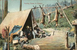 Hunting Scene in Oregon Hunting Scene in Oregon