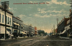 Commercial Street Looking South Salem, OR Postcard Postcard Postcard