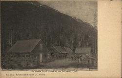 Alaska Road House on the Fairbanks Trail Postcard Postcard Postcard