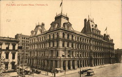 Post Office and Custom House Cincinnati, OH Postcard Postcard Postcard