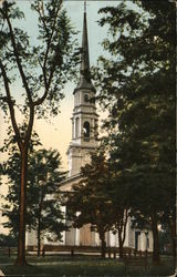 Bradford Church Haverhill, MA Postcard Postcard Postcard