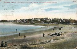 Condits Dance Hall and Beachmont Revere Beach, MA Postcard Postcard Postcard