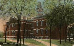 Dodge School Postcard