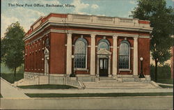 The New Post Office Rochester, MN Postcard Postcard Postcard