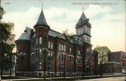Central High School Buffalo, NY Postcard Postcard Postcard