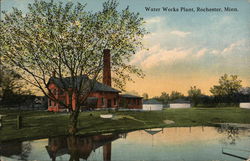 Water Works Plant Postcard