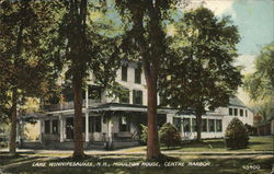 Mouton House, Centre Harbor Lake Winnipesaukee, NH Postcard Postcard Postcard