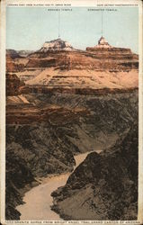 Granite Gorge from Bright Angel Trail Grand Canyon National Park Postcard Postcard Postcard