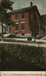 General U.S. Grant's Home Before the War Postcard