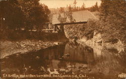 S.P. Bridge, Hotel Ben Lomond Postcard