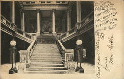Carnegie Library - Staircase of Art Gallery Carnegie Library - Staircase of Art Gallery