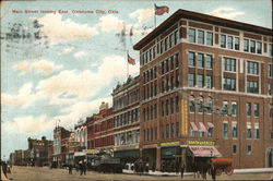 Main Street, Looking East Oklahoma City, OK Postcard Postcard Postcard