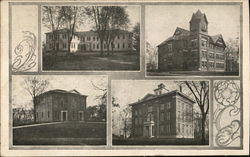 College Buildings Eureka, IL Postcard Postcard Postcard
