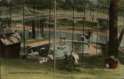 Aquarium, Union Park Des Moines, IA Postcard Postcard Postcard