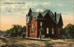 Christian Church Enid, OK Postcard Postcard Postcard