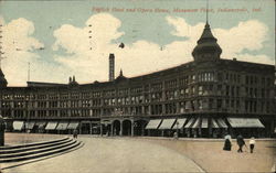 English Hotel and Opera House, Monument Place Indianapolis, IN Postcard Postcard Postcard