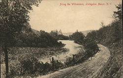 Along the Willowemoc Postcard