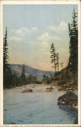 Along the Upper Pecos River Santa Fe, NM Postcard Postcard Postcard
