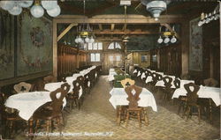 Sanderl's German Restaurant Postcard