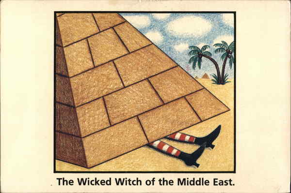 The Wicked Witch of the Middle East John Long Comic, Funny