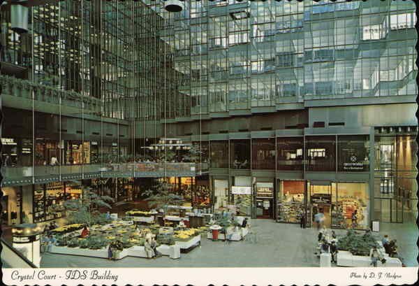 The Crystal Court - IDS Building Minneapolis Minnesota