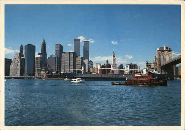New York Harbor and Financial District