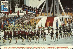 XIII Olympic Winter Games, Opening Ceremonies Lake Placid New York