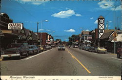 Main Street Minocqua Wisconsin Bill Young