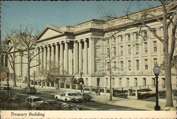 Treasury Building Washington District of Columbia Washington DC