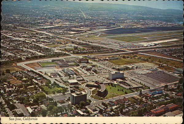 Aerial View of San Jose California