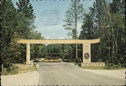 Entrance to Grounds Onaway Michigan Jim Ransier