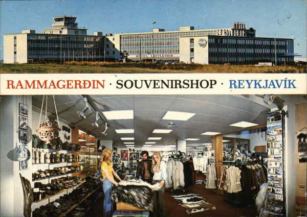 Rammagerdin, Souvenirshop, Hotel Loftieidir Reykjavik Iceland
