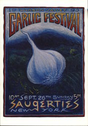 Hudson Valley Garlic Festival, 1993 Saugerties New York