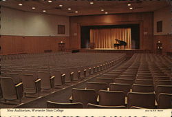 Worcester State College - New Auditorium Postcard