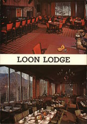 Loon Lodge Lincoln, NH Postcard Postcard Postcard