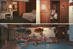 Galaxy Motel Resort & Restaurant Postcard