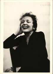 Edith Piaf Postcard